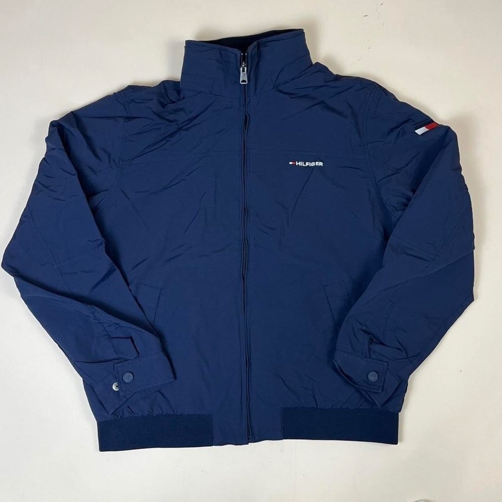 Tommy Hilfiger Vintage 90’s Bomber Yacht Sailing Jacket Men's Size XL - Picture 4 of 9